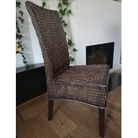 4 Rattanstühle 2