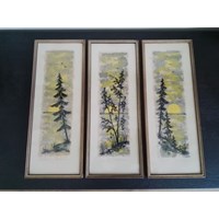 Drei Orginal Aquarelle 3