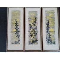 Drei Orginal Aquarelle 4