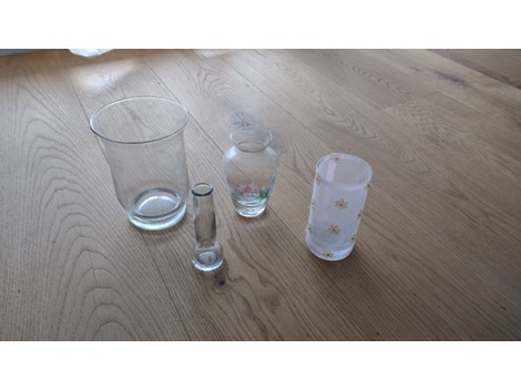 Vasen, Teelichter Vasen, Teelichter