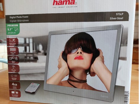Digitaler Bilderrahmen Hama Digitaler Bilderrahmen Hama