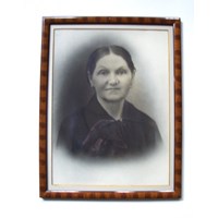 2 antike Fotografien im Rahmen 2