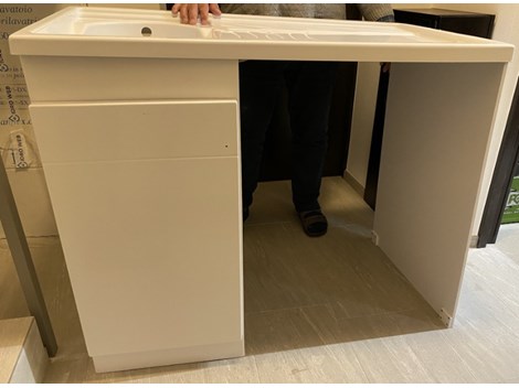 Waschtisch mit Platz für Waschmaschine (NEU) Waschtisch mit Platz für Waschmaschine (NEU)