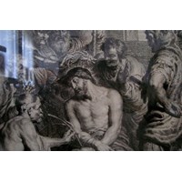 Antiker Kupferstich von Bolswert ( nach Van Dyck ) 8