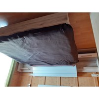 Doppelbett komplett u. Eckschrank 3