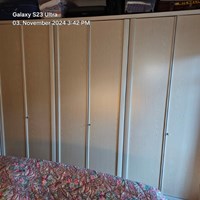 Schlaf Zimmer mit Doppelbett u.6 Tl Kleideschrank 5