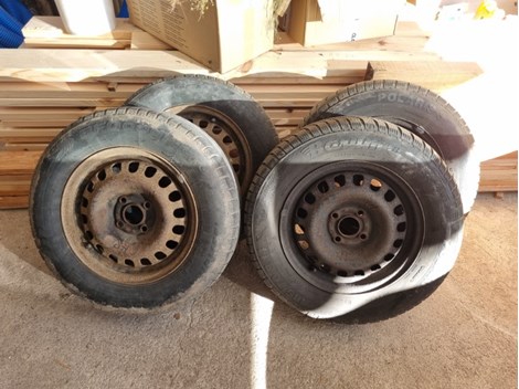 4 Stahlfelgen für Opel Corsa 4 Stahlfelgen für Opel Corsa