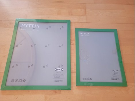 Verkaufe 2 NEUE Bilderrahmen/Vendo 2 cornici NUOVE Verkaufe 2 NEUE Bilderrahmen/Vendo 2 cornici NUOVE