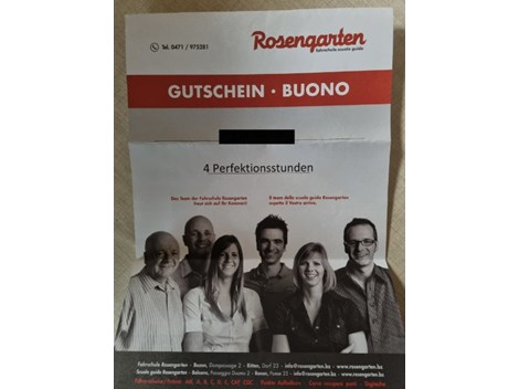 Verkaufe Gutschein Fahrschule Rosengarten Verkaufe Gutschein Fahrschule Rosengarten