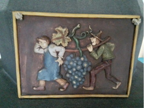 Kuntner Keramik Wandbild