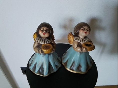 Zwei Thun Engel 16 cm Zwei Thun Engel 16 cm