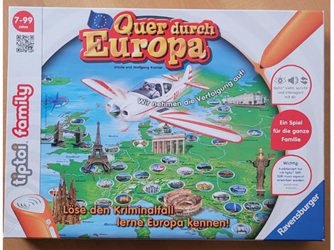 Tiptoi Spiel Quer durch Europa Tiptoi Spiel Quer durch Europa
