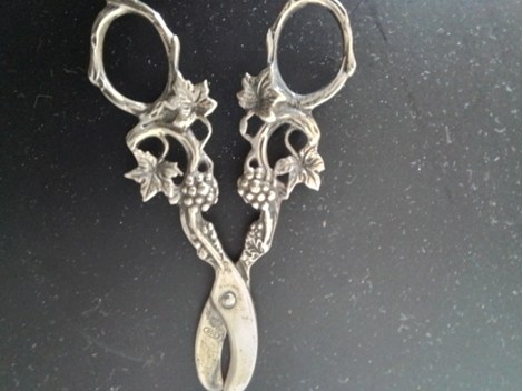 Schere aus Silber Schere aus Silber