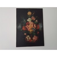 Blumenbild auf Leinen 2
