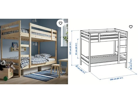 Ikea Mydal Stockbett Ikea Mydal Stockbett