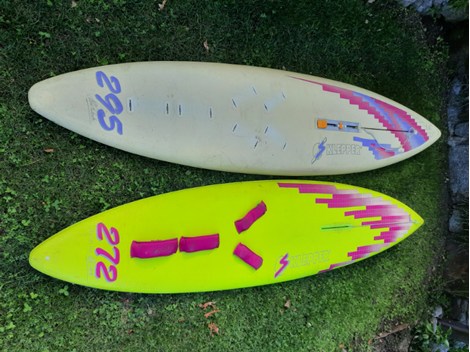 Surfbretter zu verschenken