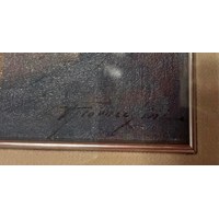 Ölgemälde von Giovacchini „Rosengarten“ 2 Ölgemälde von Giovacchini „Rosengarten“ 2