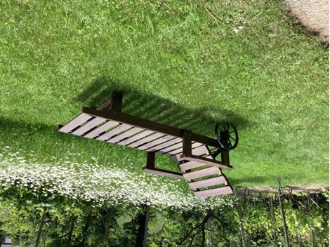 Massivholzgartenliege Massivholzgartenliege