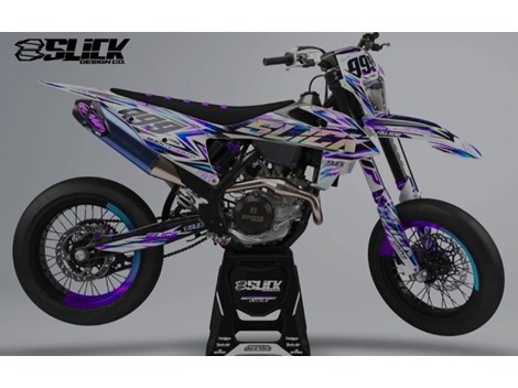 Dekor für Husqvarna SM 125ccm Baujahr 2012 Dekor für Husqvarna SM 125ccm Baujahr 2012