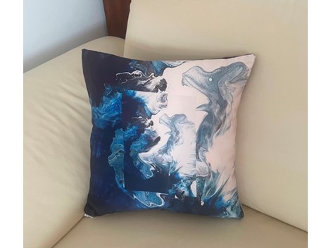Kissen ( Raso) 35x35 mit Künstlerdruck Kissen ( Raso) 35x35 mit Künstlerdruck