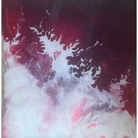 Kissen ( Raso) 35x35 mit Künstlerdruck 4