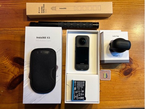 Insta360 X3 - Pacchetto "Let's Go" Insta360 X3 - Pacchetto "Let's Go"