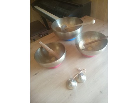 ACAMA KLANGSCHALENSET - Klangmassage-Set inkl. Fil