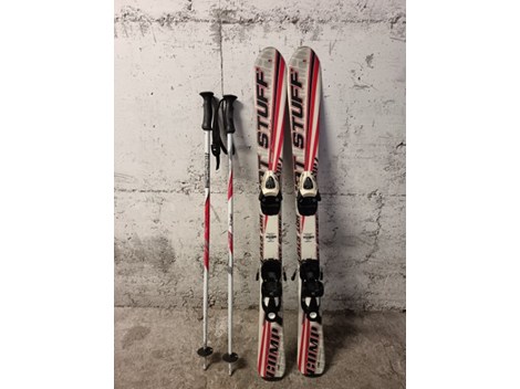 Ski 98 cm und Stöcke Ski 98 cm und Stöcke
