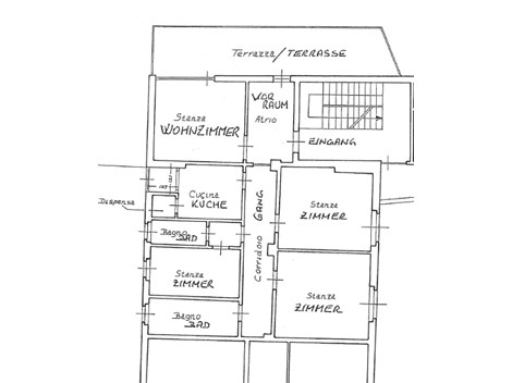 4- Zimmer Penthouse -Wohnung mit Terrasse Bozen