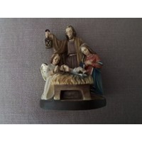 Kleine geschnitzte Krippe 4