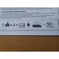 Fahrradträger für Anhängerkupplung für E-Bike 2