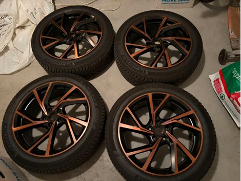 Felgen MAK Kassel + Reifen Michelin Alpin 7