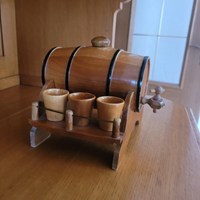 Weinfass+6 Becher/Botte da vino con 6 bicchieri 2 Weinfass+6 Becher/Botte da vino con 6 bicchieri 2