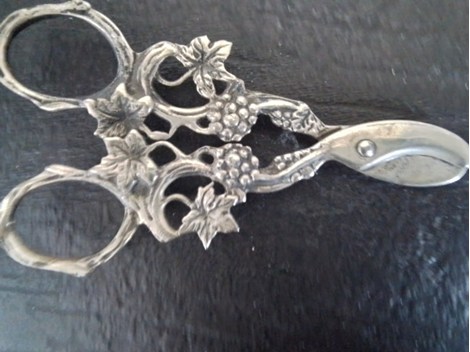 Schere aus Silber Schere aus Silber