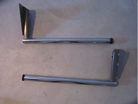 Metallbeine 4er Set. Stabile Stahlbeine für Tisch