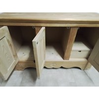 Kleiner Schrank in Massivholz 4