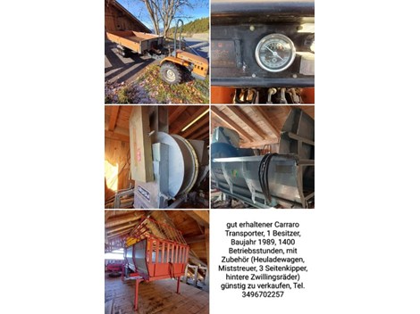 Transporter mit Zubehör