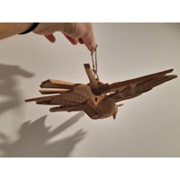 Heilige Geist mit Strahlen Holzarbeit 4