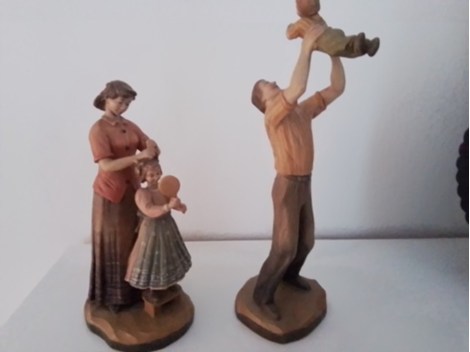 Kunstwerk aus Gröden