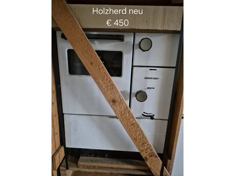 Holzherd original verpackt zu verkaufen