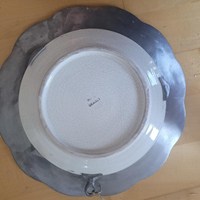 Dekoratives Wandteller mit floralem Design 2