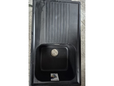 Spülbecken Schwarz NEU