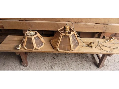 Verkaufe 2 Vintage-Lampen/Vendo 2 lampade vintage