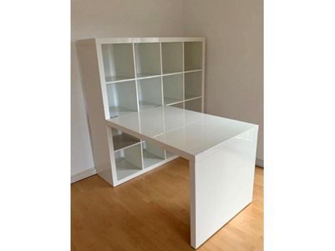 Schreibtisch Expedit weiß
