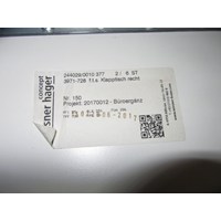 Schreibtisch / Klapptisch zu verkaufen, 1,40 x 0,7 6