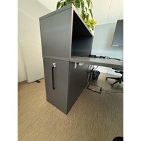 Scrivania Bench (doppia) con vano portaoggetti Sc 4