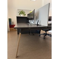 Scrivania Bench (doppia) con vano portaoggetti Sc 2
