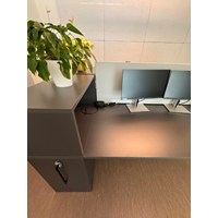 Scrivania Bench (doppia) con vano portaoggetti Sc 7