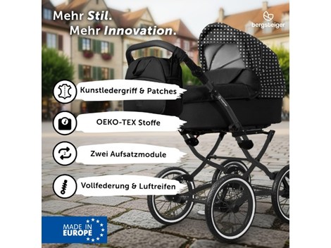 Bergsteiger Venedig Kinderwagen Komplettset 3in1