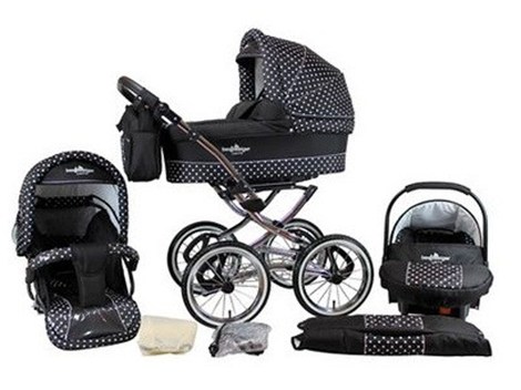 Bergsteiger Venedig Kinderwagen Komplettset 3in1